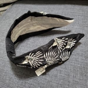 Black and Silver Art Deco Headband